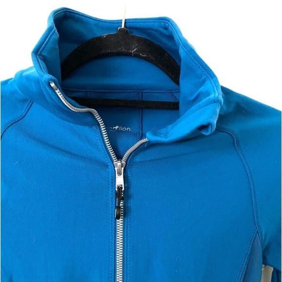 CRANE & LION Track‎ Jacket Moroccan Blue NWT - Picture 4 of 5